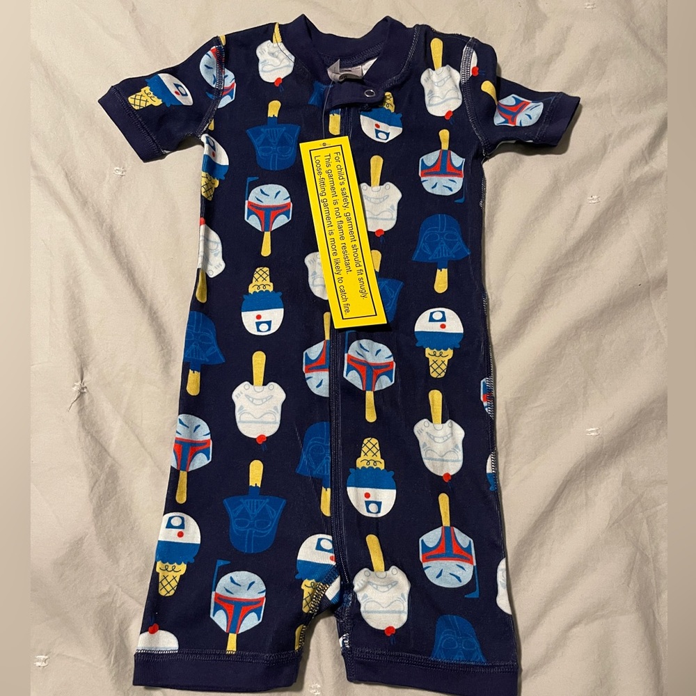 Hanna Andersson Star Wars shortie 18-24 months NWT
